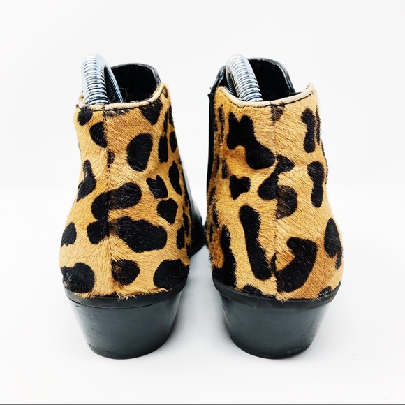 Apri Women’s 6.5US Italian Leopard Black Booties - Picture 4 of 8